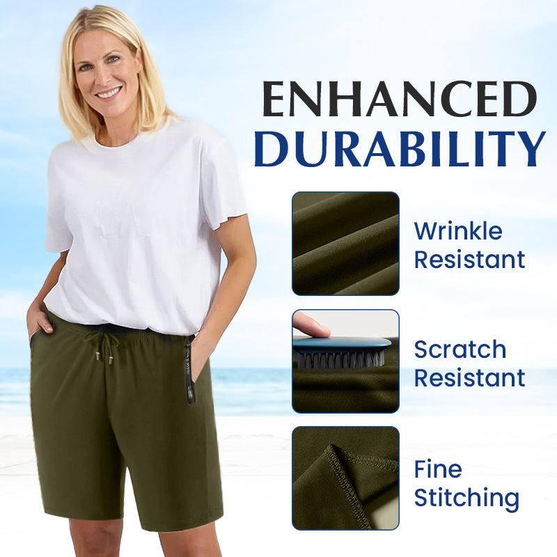 Women's Ice Silk Quick Drying Stretch Shorts