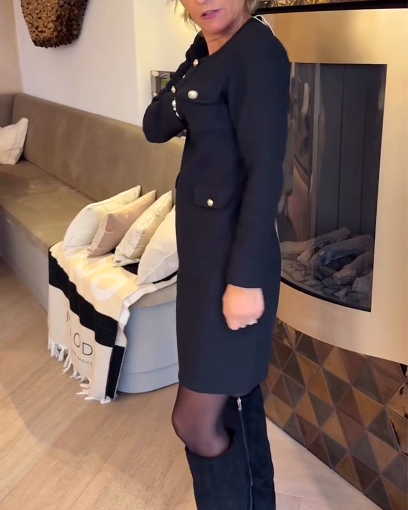 Elegant And Slim Chanel Style Dress