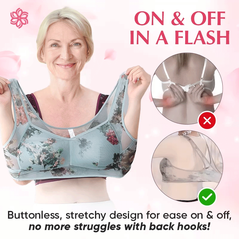 Soft Silk Lace Everyday Comfort Bra