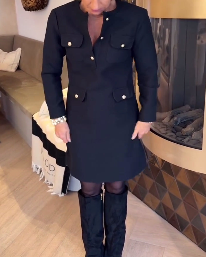 Elegant And Slim Chanel Style Dress