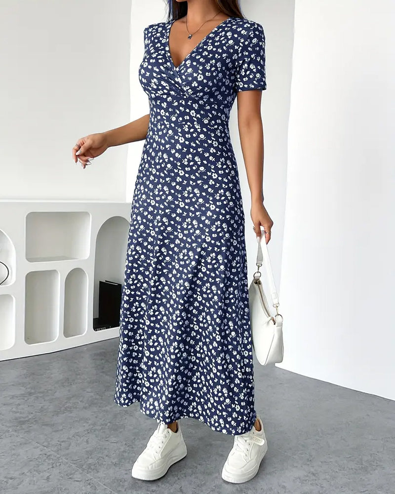 Sexy Elegant Printed Dress