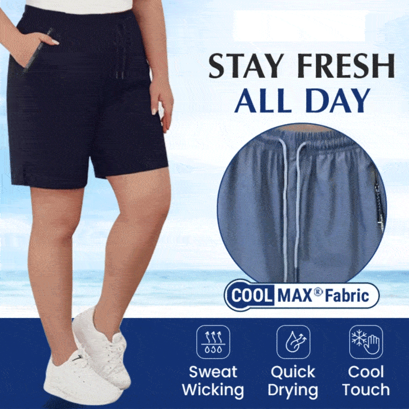 Women's Ice Silk Quick Drying Stretch Shorts