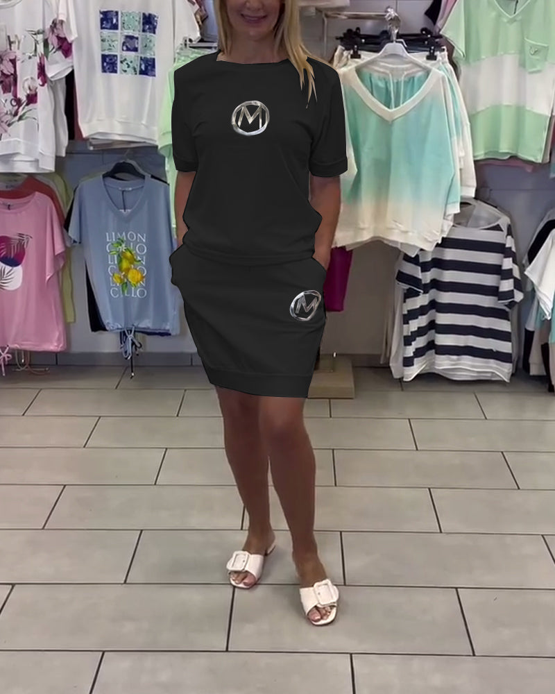 Printed Stylish Casual Suit