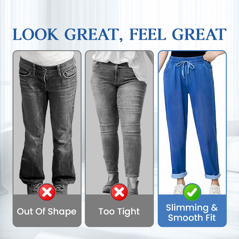High Waist Ultra-Stretch Mom Jeans