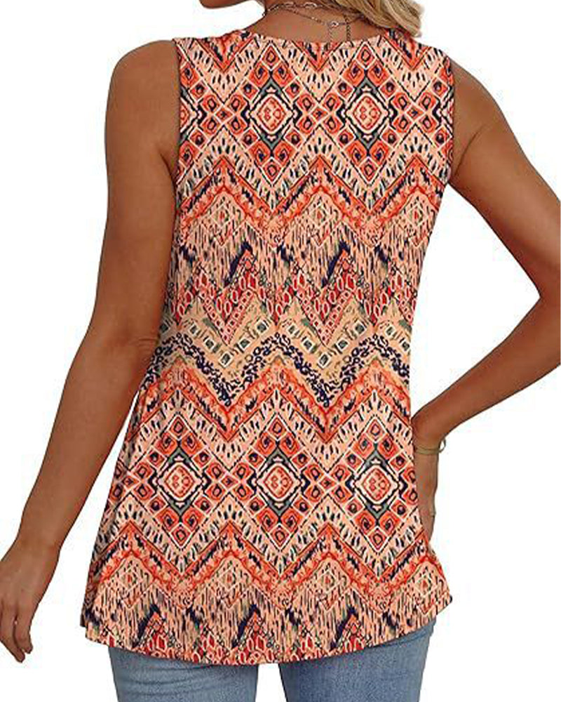 Stylish And Elegant Sleeveless Tank Top