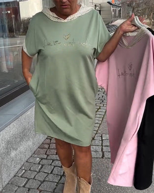 Casual Loose Hooded Dress