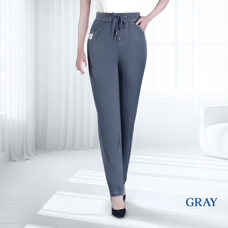 High Waist Ultra-Stretch Mom Jeans