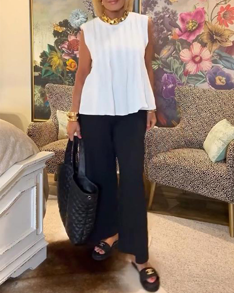 Elegant Ruched Versatile Camisole